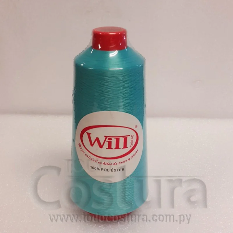 HILO TEXTURIZADO WILL (233 - TURQUESA - 200G) 165DTEX