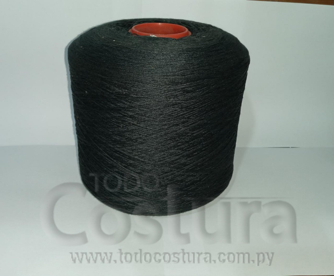 HILO PARA CERRADORA DE BOLSA (325 - NEGRO - 1,5KG.) 12/4-TFO