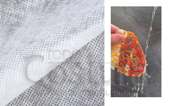ENTRETELA SN040-2 (HIDROSOLUBLE - 40 GRAMOS - BLANCO) (90CM X 1 METRO)