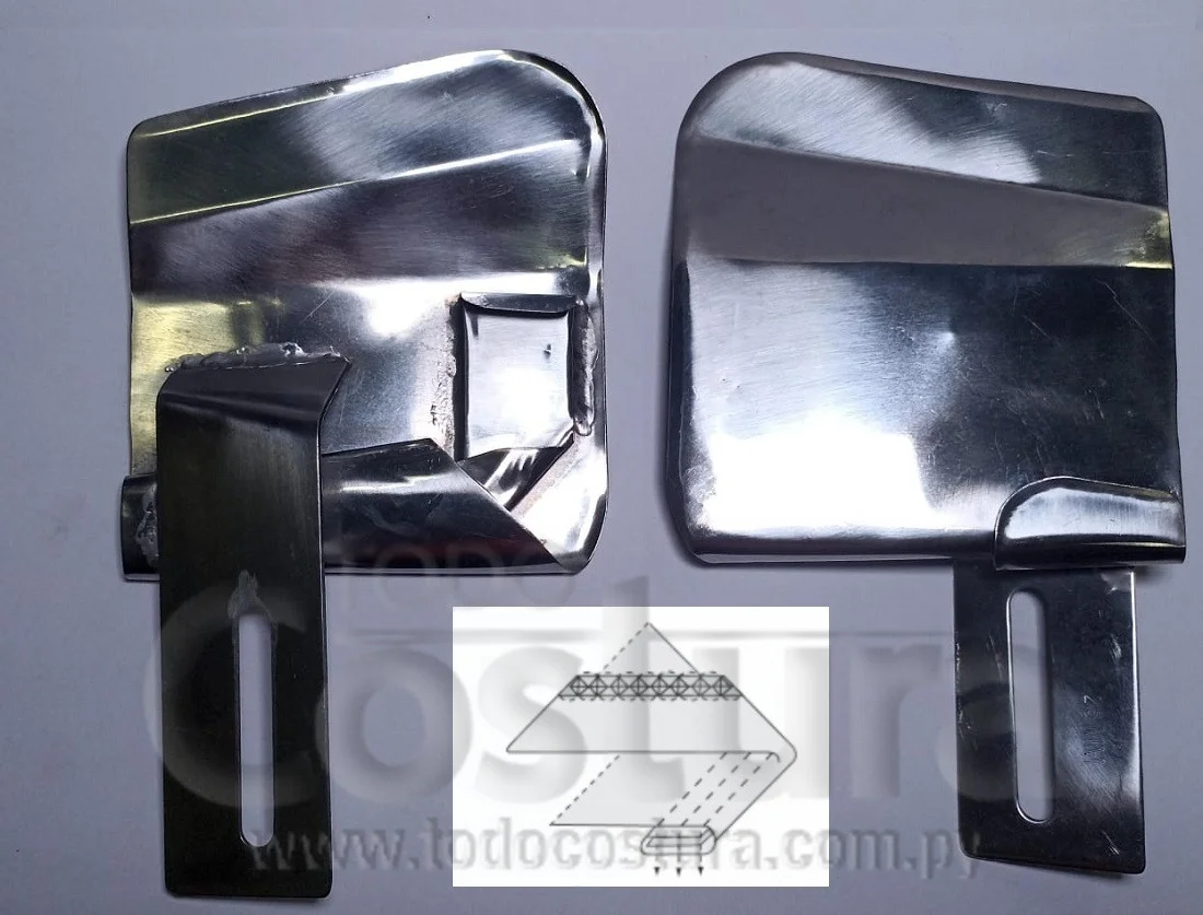 DOBLADILLADOR (INSERTAR ELASTICO (2,5CM) Y DOBLAR) COLLARETA CERRADA