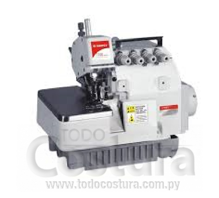 OVERLOCK 4 HILOS GEMSY GEM7704D (MOTOR INCORPORADO)