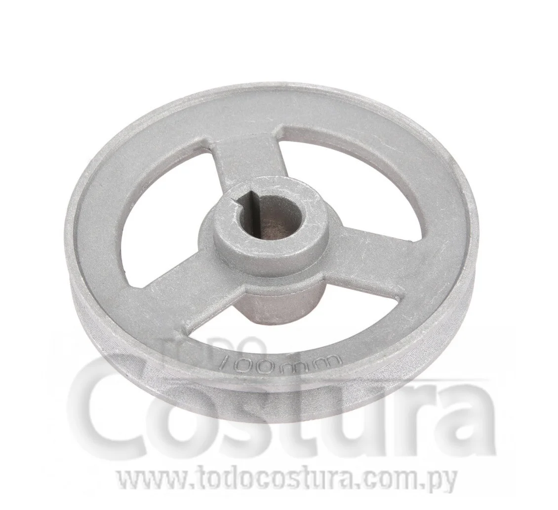 POLEA (100MM) DE MOTOR INDUSTRIAL