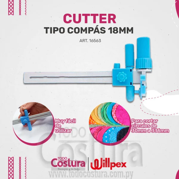 CUTTER (TIPO COMPAS) 18MM