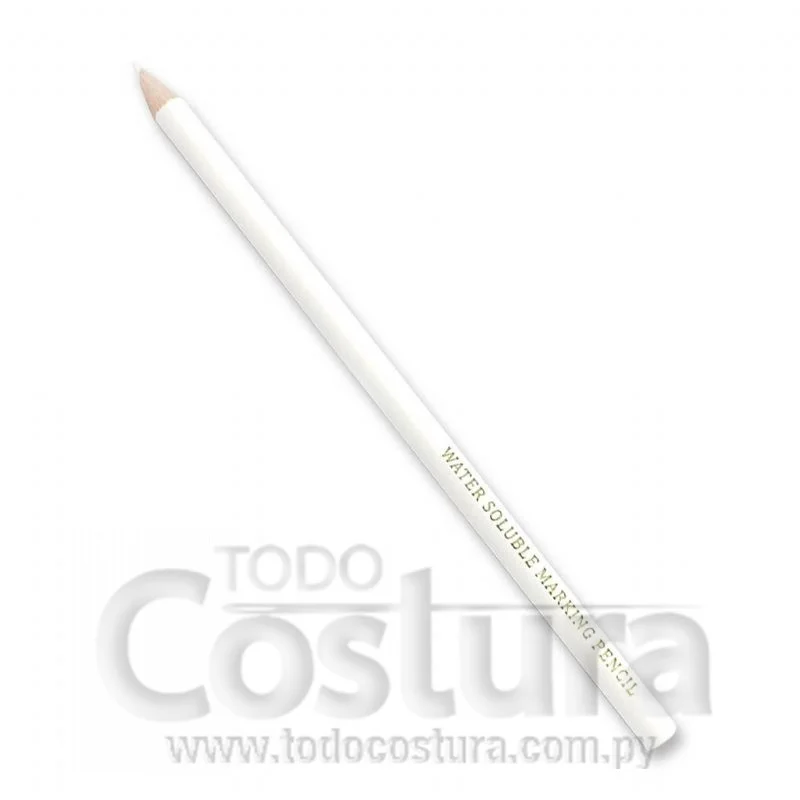 LAPIZ BLANCO (SOLUBLE) PARA TELA