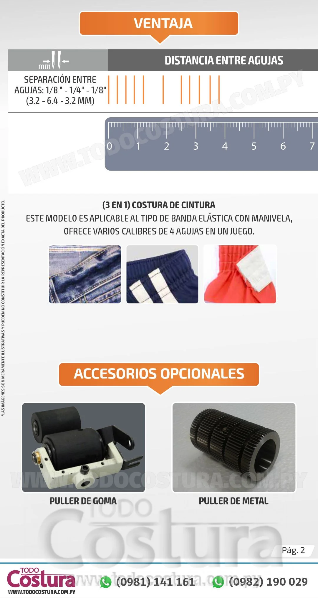 ENGOMADORA (11 AGUJAS - NORMAL) SIRUBA VC008-1132-064P