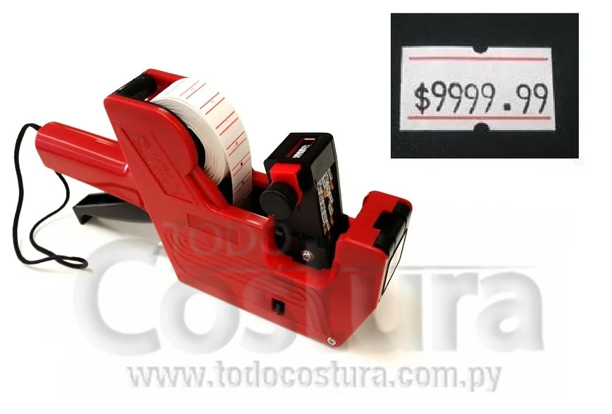 ETIQUETADORA ADHESIVA MX-5500 (8 DIGITOS - 1 LINEA)