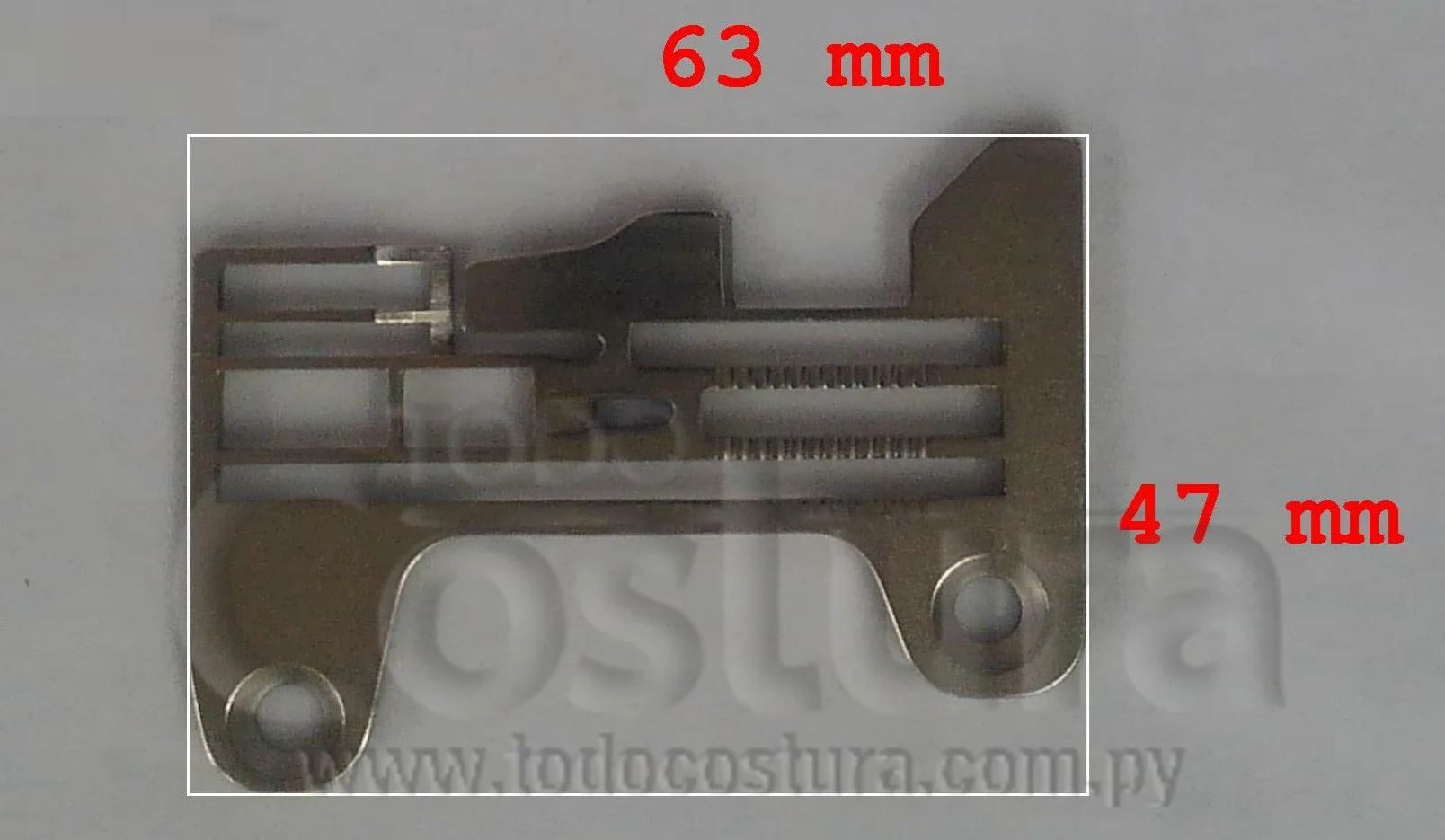 CHAPA DIENTE (PESADO) OVERLOCK SIRUBA 757K-516X2-56 / JACK E4-5-A04/435
