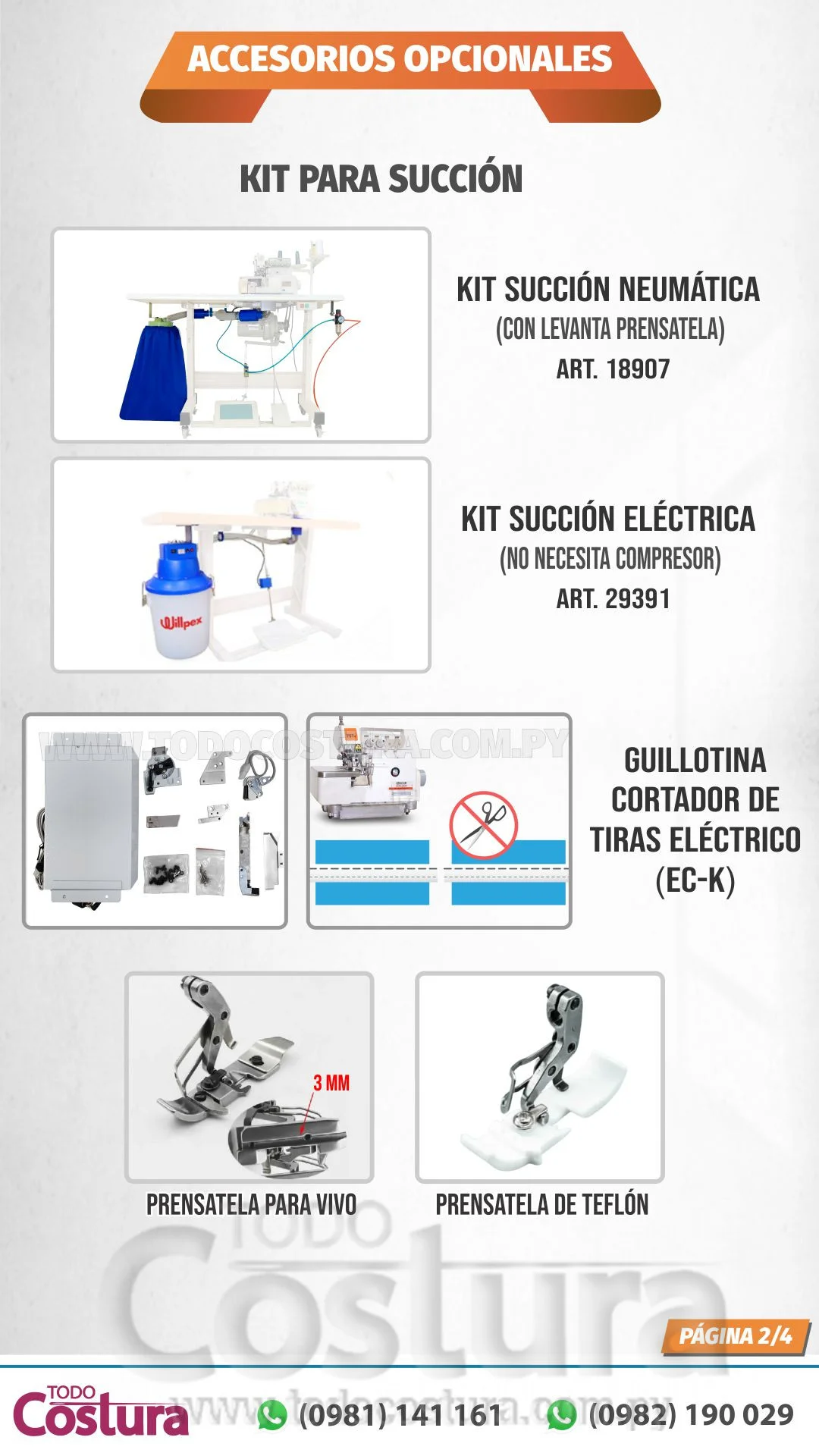 OVERLOCK (MECANICA - P/  BOLSILLO PANTALON) SIRUBA 757K-401M2-50/TA