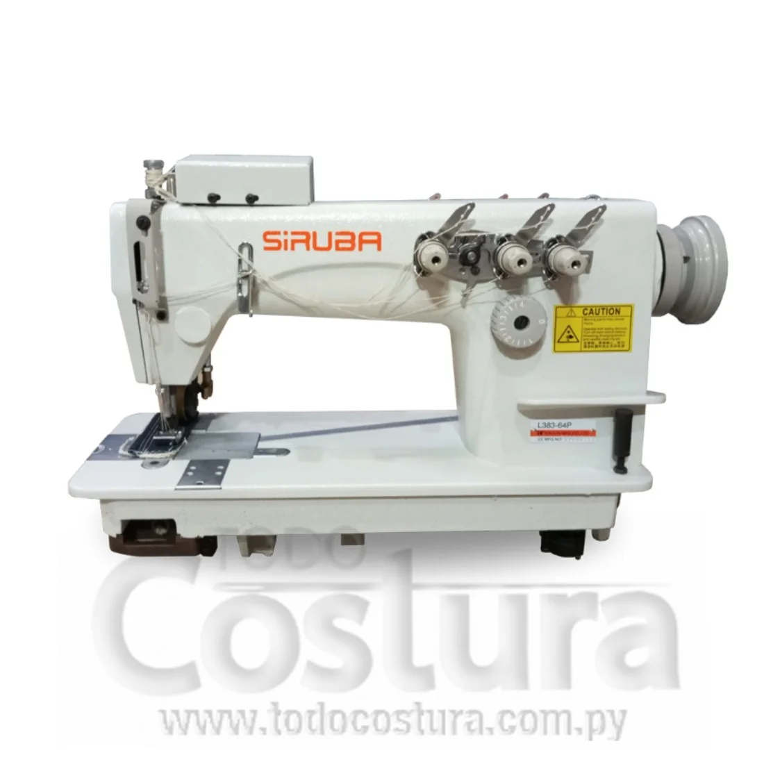 RECTA CADENETA (3 AGUJAS - CON PULLER) SIRUBA L383-64P
