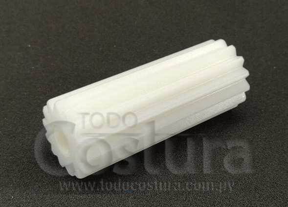 PULLER INFERIOR CORTO PLASTICO (DENTADO - 14 DIENTES) ENGOMADORA SIRUBA VC008-04