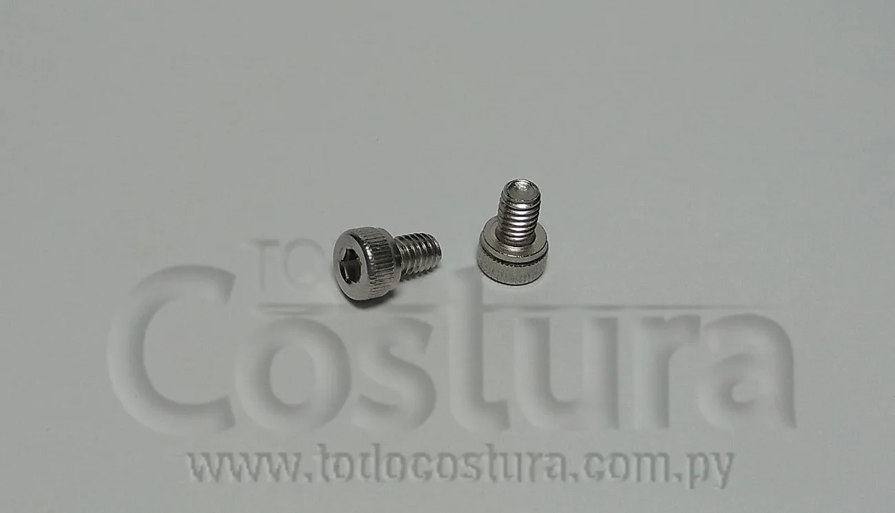 TORNILLO SOPORTE PRENSATELA BLANK ATRACADORA BROTHER KE430FX