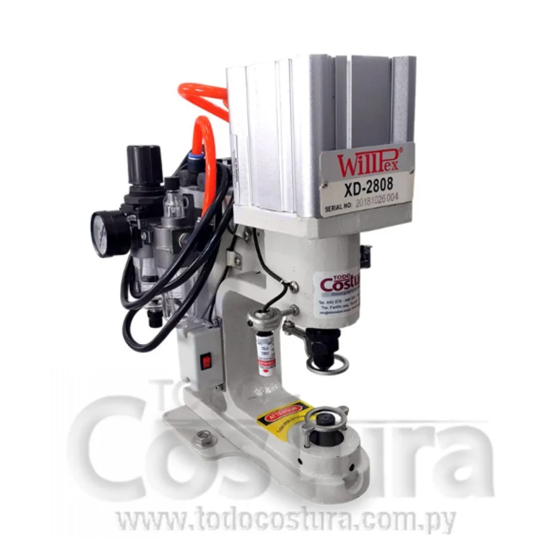 MAQUINA BROCHADORA NEUMATICA WILLPEX XD-2808 (CON ESTANTE)