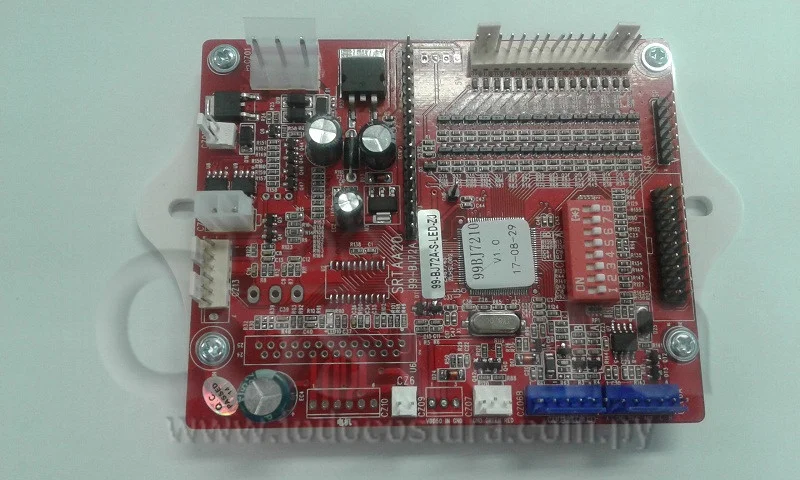 PLACA PRINCIPAL DEL CABEZAL BORDADORA RICOMA CHT