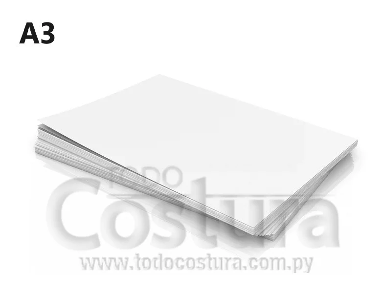 PAPEL (A3 - 100 GRAMOS - 100 UNID.) SUBLIMACION TAZAS