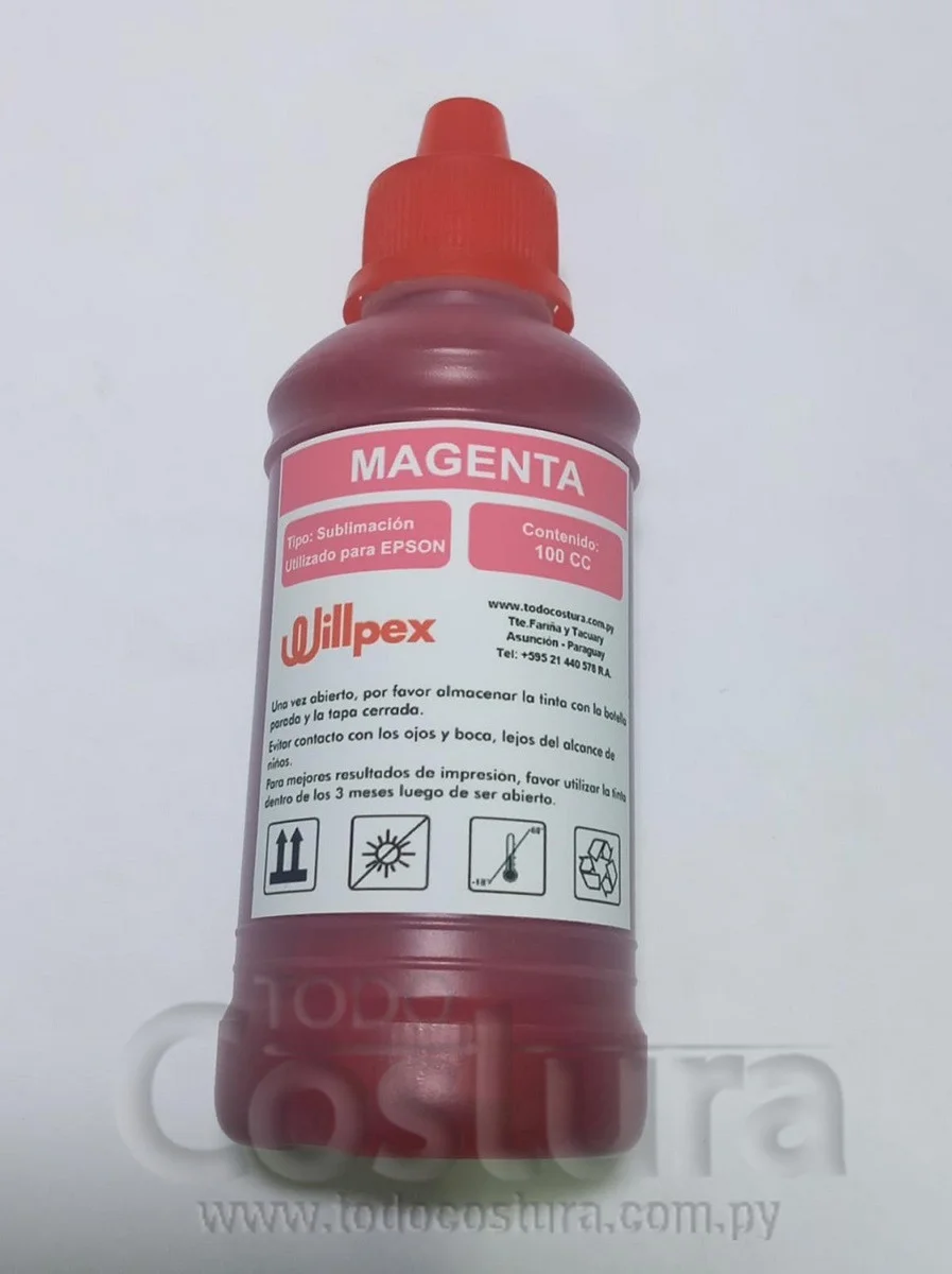 TINTA SUBLIMACION (MAGENTA - 100ML) IMPRESORA EPSON