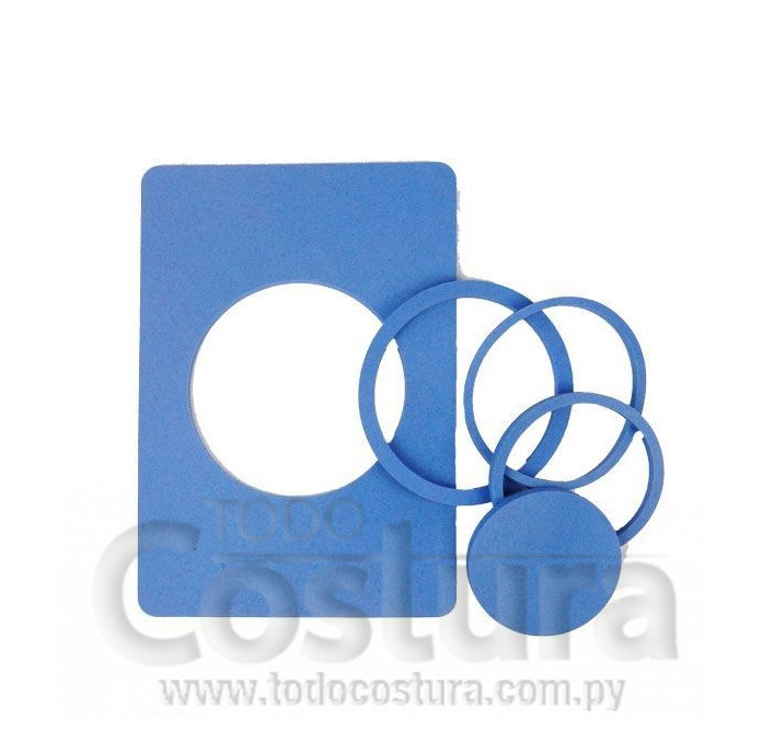 ABRAZADERA (P/ PLASTICO - CIRCULAR) SUBLIMACION TRANSFER 3D WILLPEX ST-3042