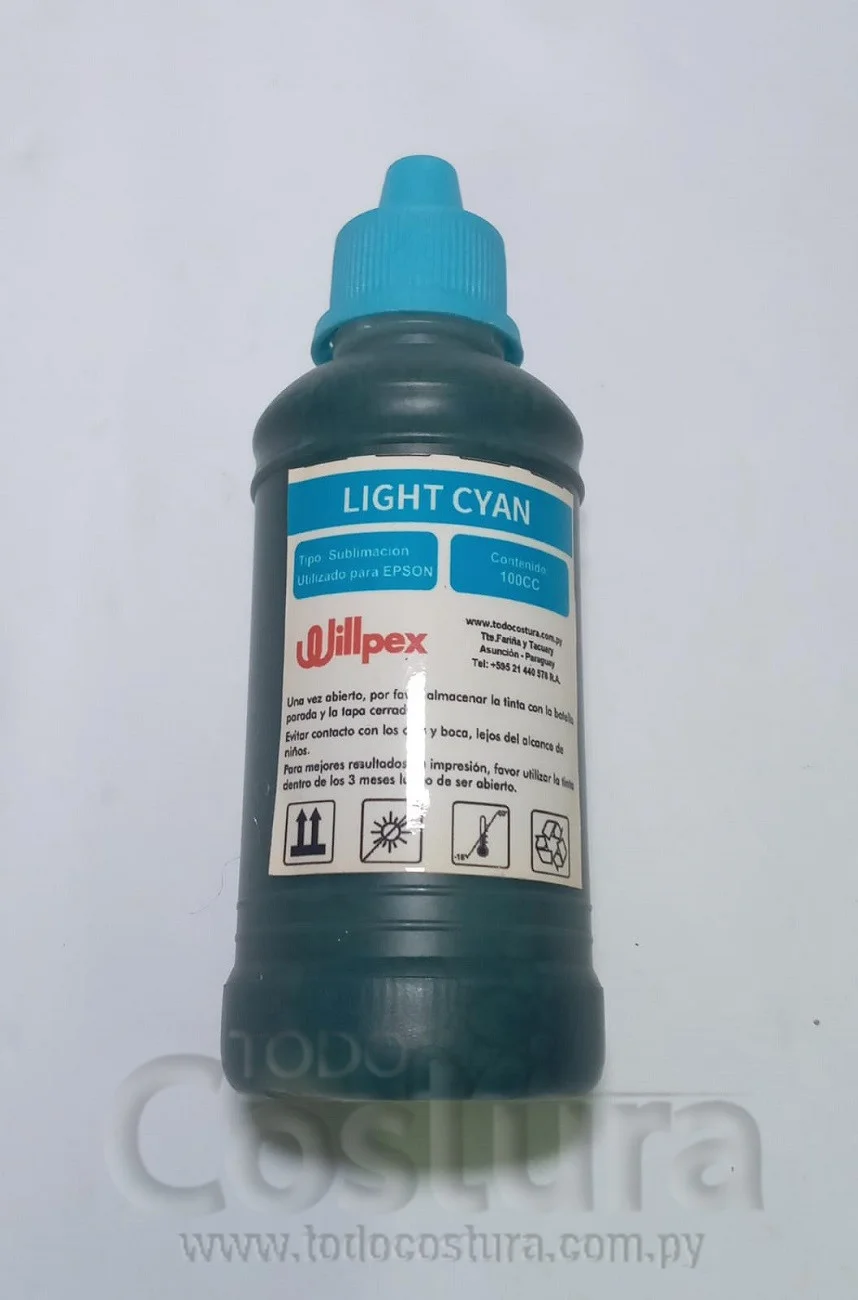 TINTA SUBLIMACION (CYAN CLARO - 100ML) IMPRESORA EPSON