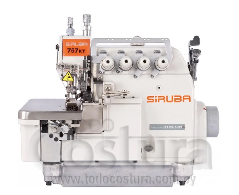 OVERLOCK MECANICA (EXTRA PESADA - DOBLE ARRASTRE) SIRUBA 757KT-516X-3-56