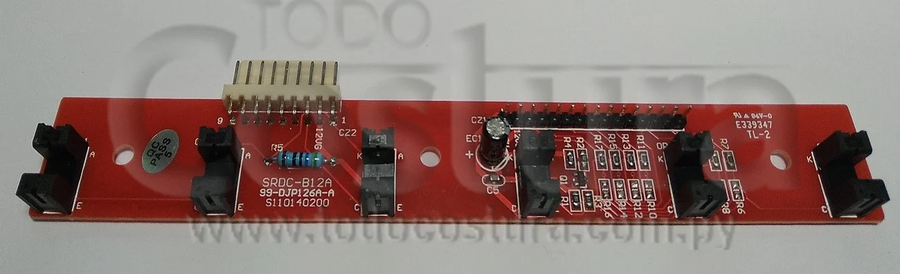 PLACA (2) SENSOR DE ROTURA DE HILO RICOMA CHT