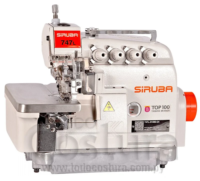 OVERLOCK (MECANICA - NORMAL) SIRUBA 747L-514M-3-24