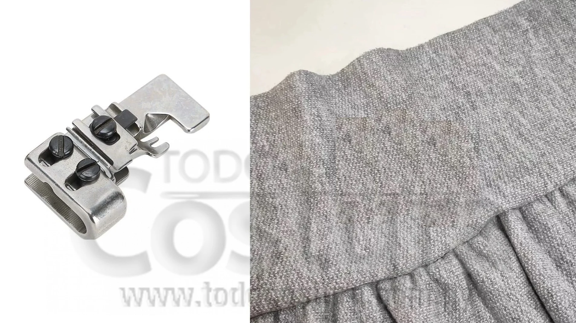 PRENSATELA PARA FRUNCIR (4 HILOS) OVERLOCK SIRUBA 747F