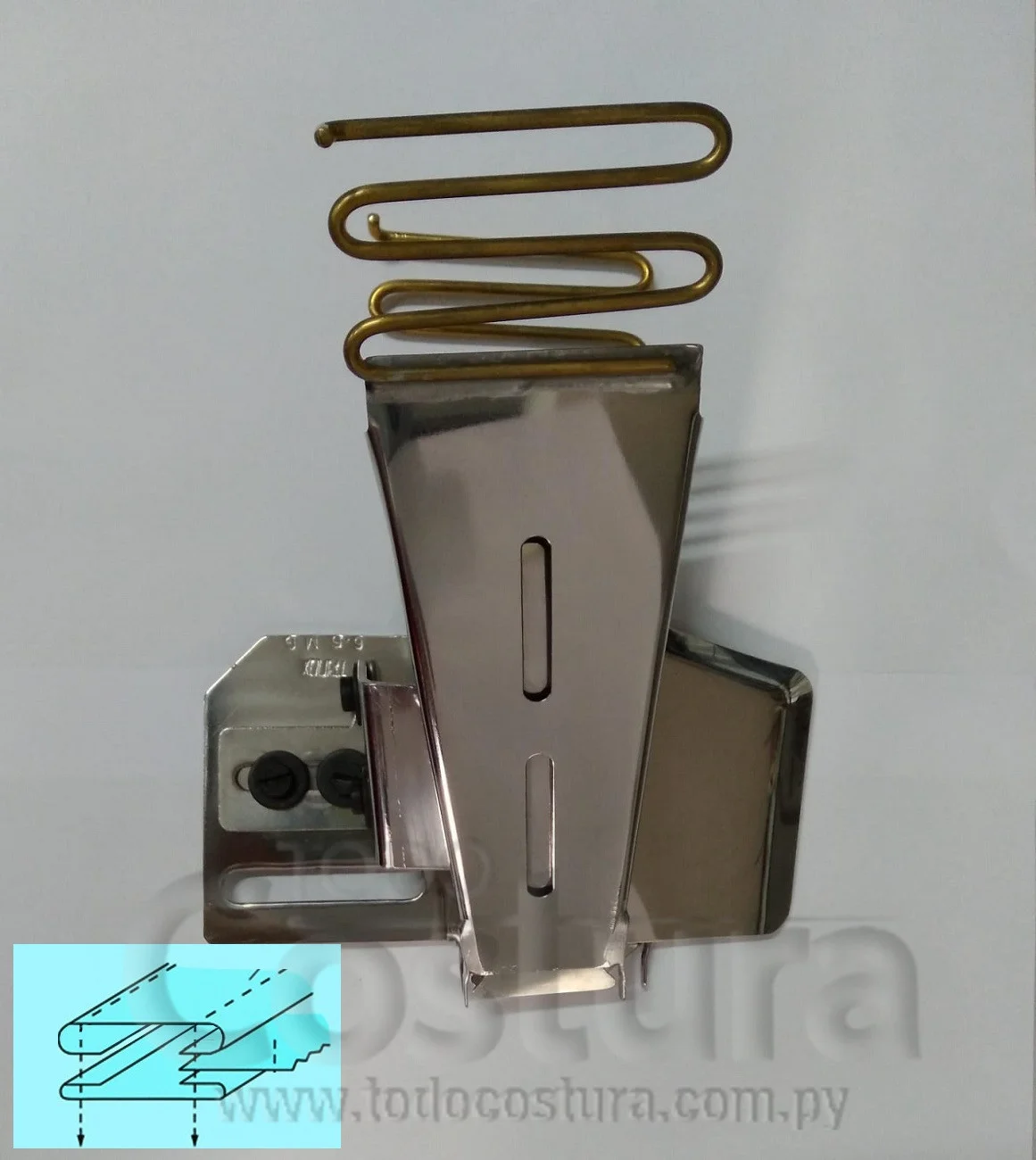 DOBLADILLADOR CINTURERA (RECTO - 3,8CM - CON BIES) (ALTA CALIDAD)