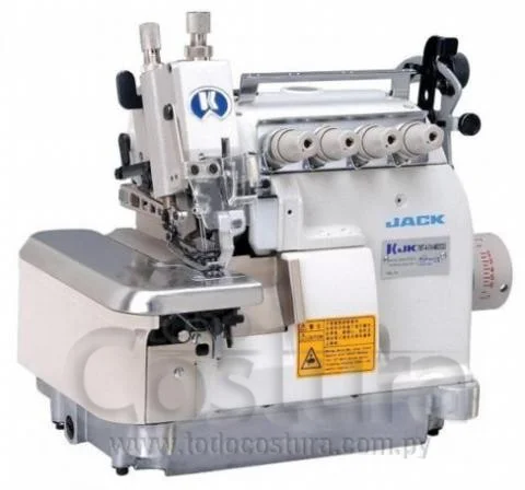 OVERLOCK (5 HILOS - DOBLE ARRASTRE) JACK JK-798TDI-5-516-A04/435 (MOTOR INCORPORADO)