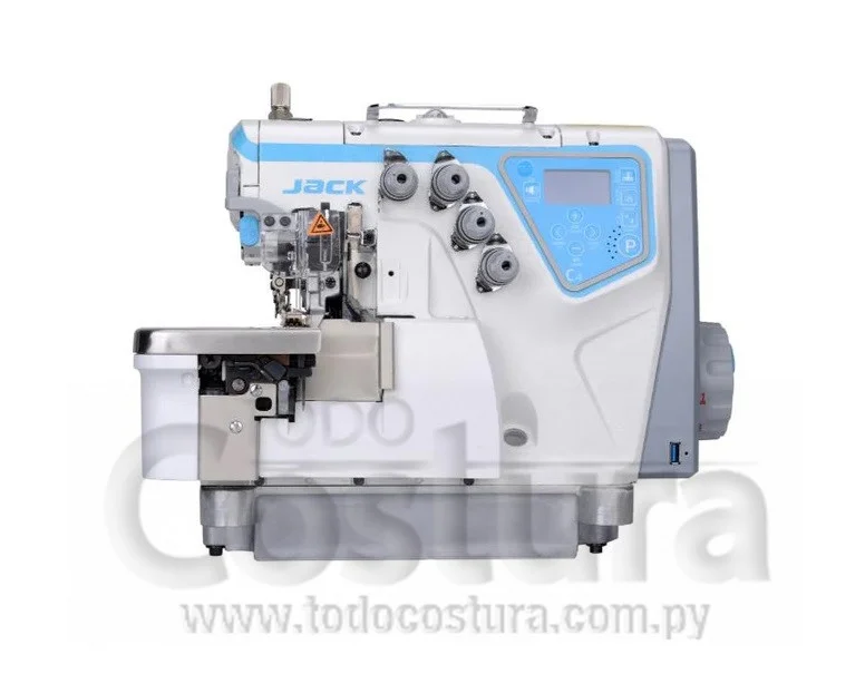 OVERLOCK (ELECTRONICA - 5 HILOS - PESADA) JACK C4-5-A04/435 (MOTOR INCORPORADO)