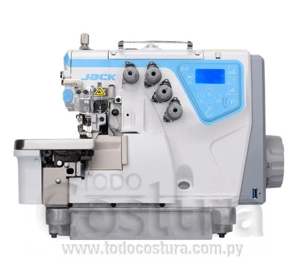 OVERLOCK (ELECTRONICA - 4 HILOS - LIVIANA JACK C4-4-M03/333 (MOTOR INCORPORADO)