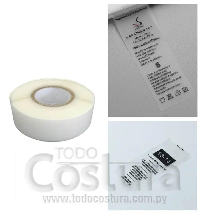 ETIQUETA (TRANSPARENTE - 30MM X 150M) TPU015