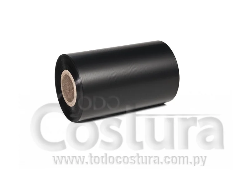 CINTA RIBBON PARA SATINADO (NEGRO - 35MM X 300M) KB702-A