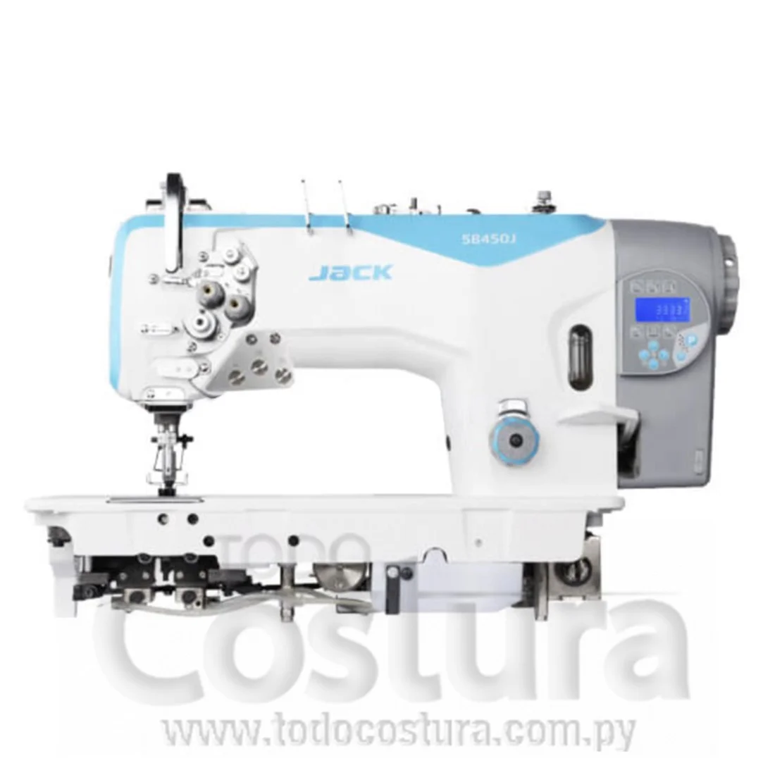DOBLE AGUJA ELECTRONICA (PESADA - CROCHET GRANDE) JACK JK-58720J-405E (MOTOR INCORPORADO)