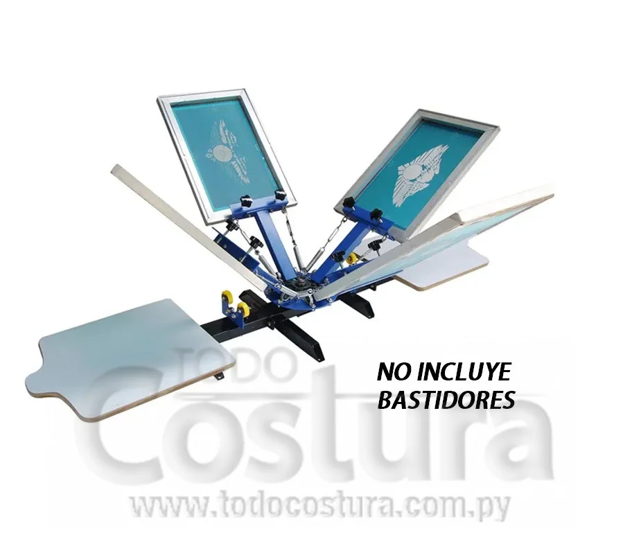 PULPO PARA SERIGRAFIA SIMPLE (4 COLOR - 2 ESTACIONES - 45 X 55 CM) WILLPEX NS402-S