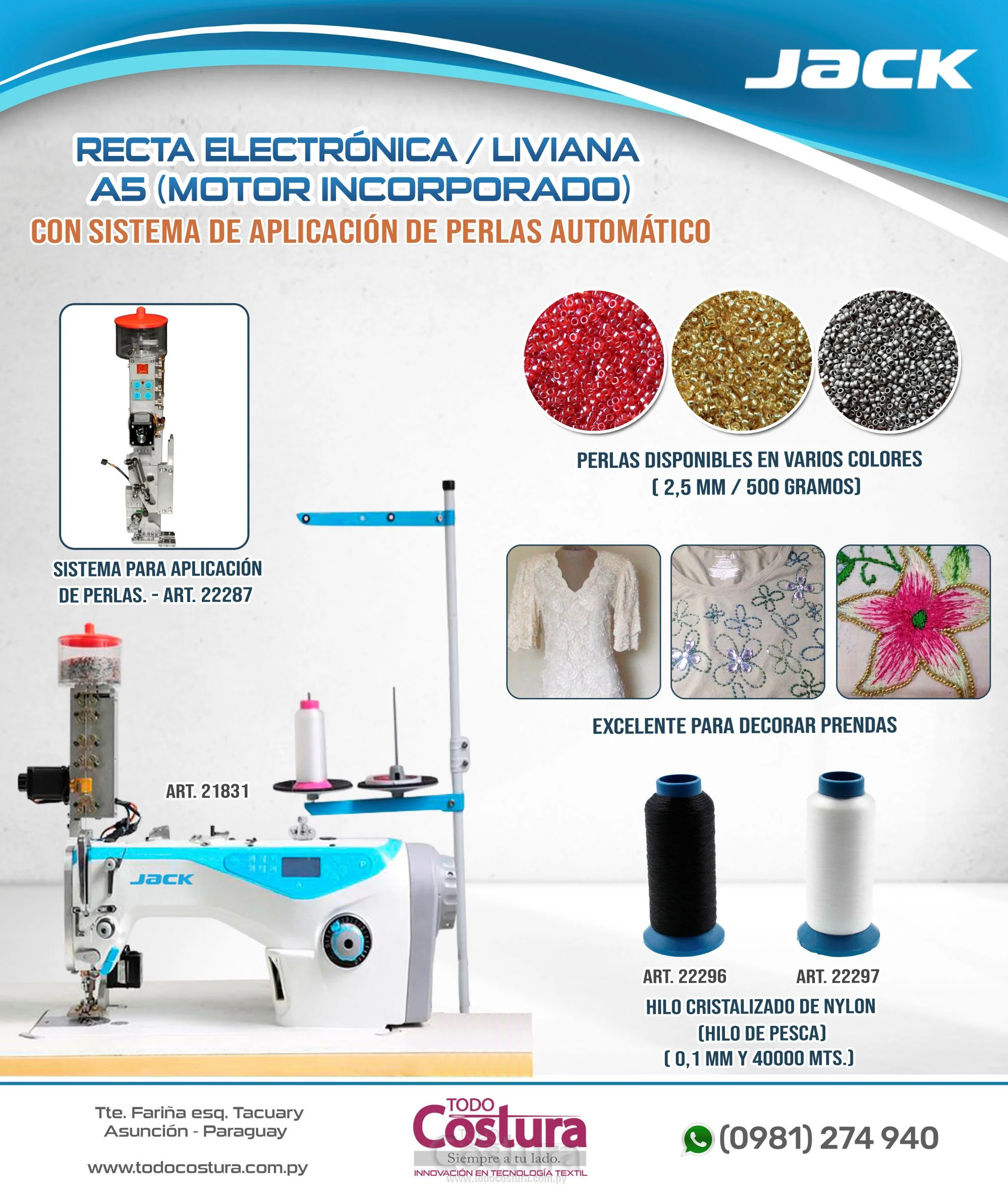 KIT PARA PERLAS RECTA ELECTRONICA