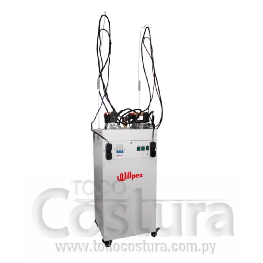 PLANCHA A VAPOR CON CALDERA AUTOMATICA PARA 2 PLANCHAS WILLPEX WTJ-110A