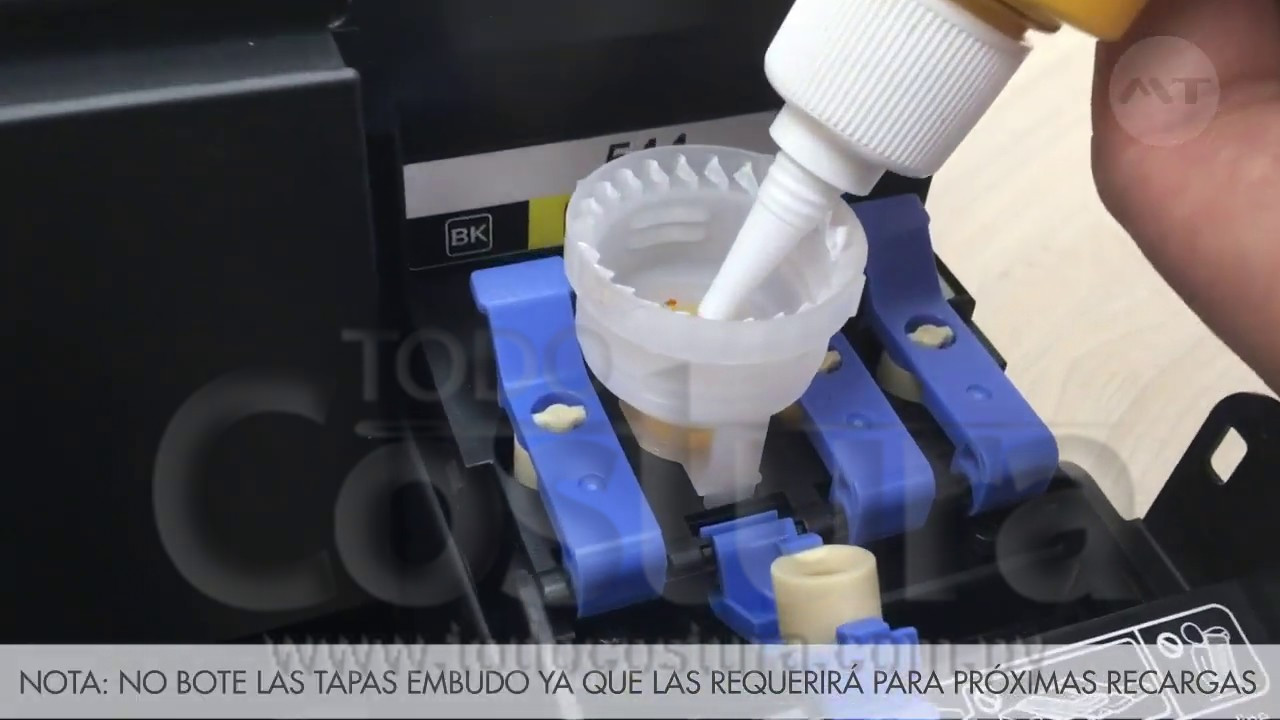 EMBUDO PARA CARGA DE TINTA IMPRESORA EPSON L1118/L3118