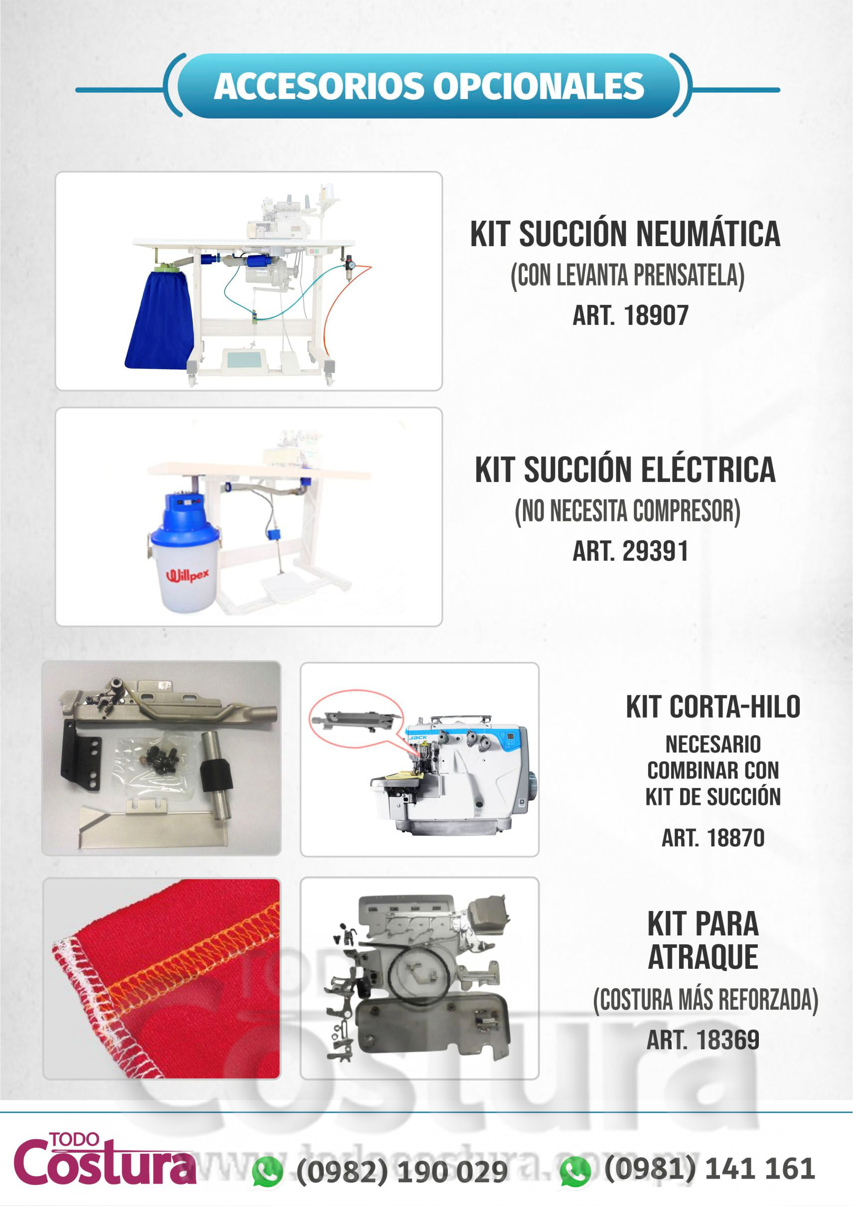 OVERLOCK (3 HILOS - SERIE S) JACK E4S-3-02/233 (MOTOR INCORPORADO)