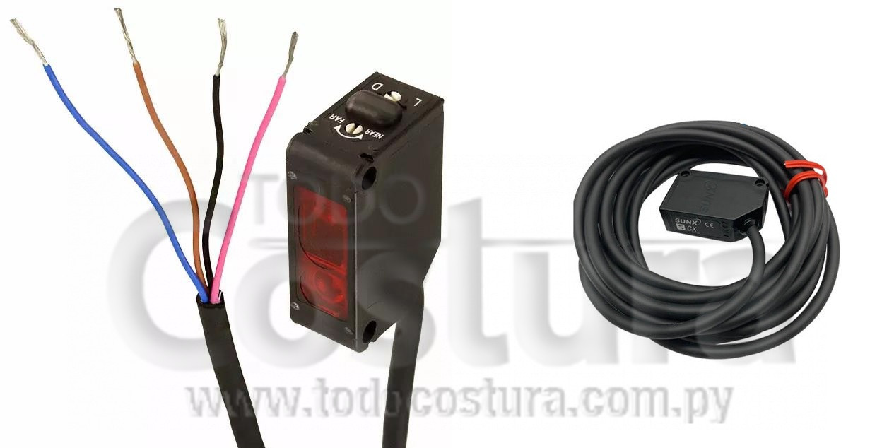 SENSOR REFLETIVO FOTO DOBLE AGUJA SIRUBA T828-42-127KL/C