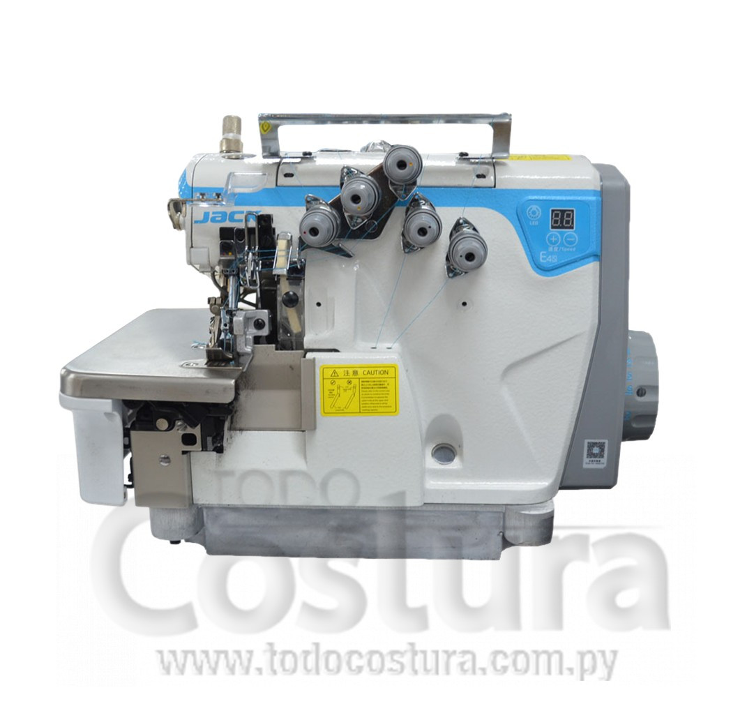 OVERLOCK (6 HILOS - SERIE S) JACK E4S-6-03/333 (MOTOR INCORPORADO)