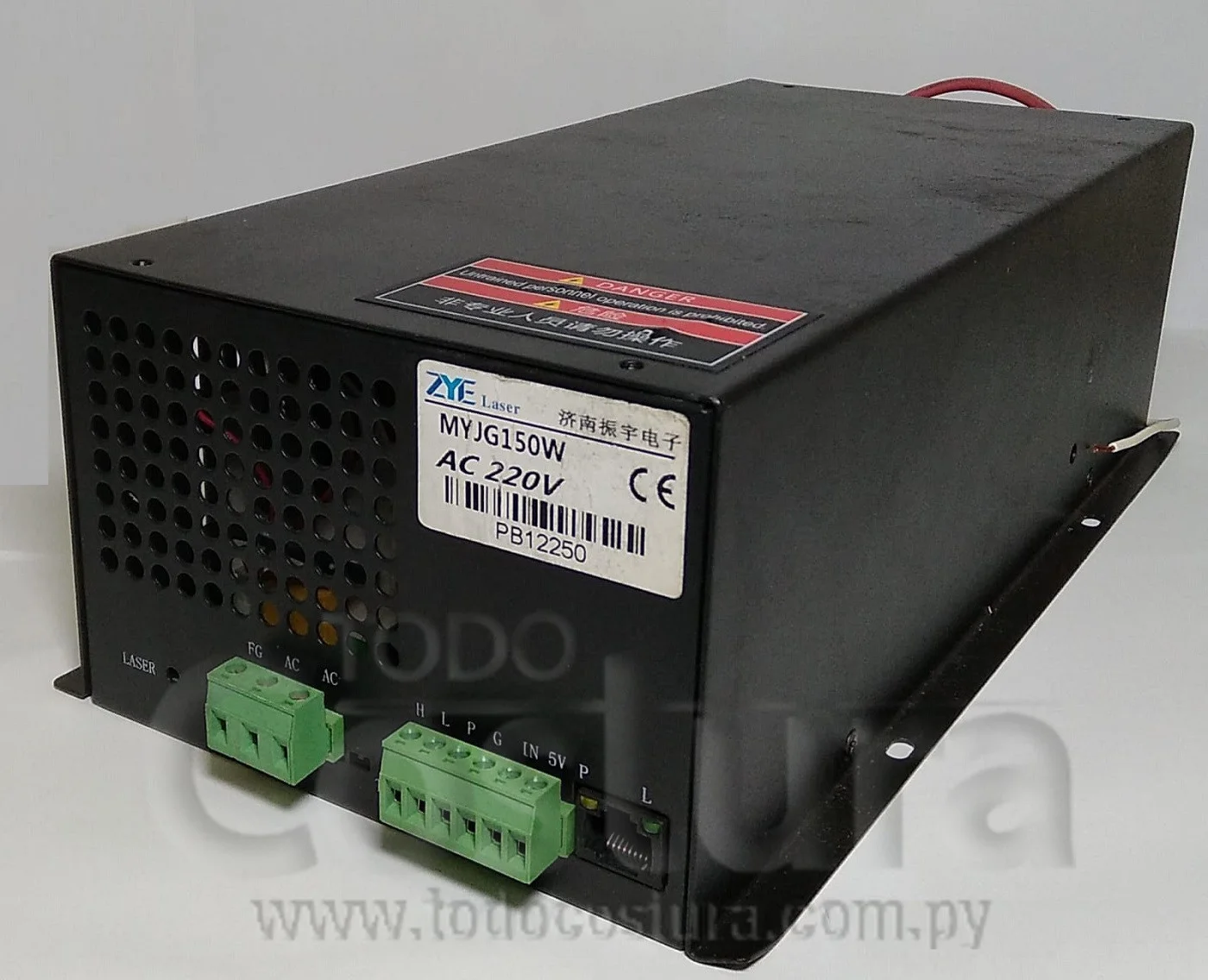 PLACA FUENTE (150W / 130W) DEL TUBO LASER GRABADORA LASER WILLPEX 6090/1390