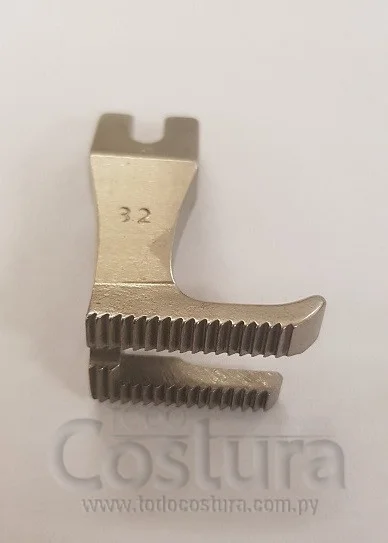 PRENSATELA (EXTERNA - VIVO 1/8 PULG.) RECTA DOBLE ARRASTRE MITSUBISHI DY-350 / JACK H2