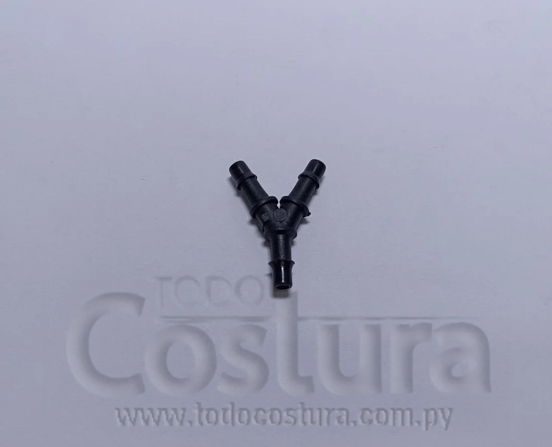CONECTOR (Y) DE PLASTICO DE MANGUERA IMPRESORA WILLPEX JS6090UV