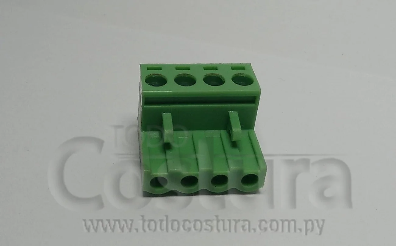 ENCHUFE MACHO (4 PINES) DE CABLE PARA PLACA GRABADORA LASER 3020