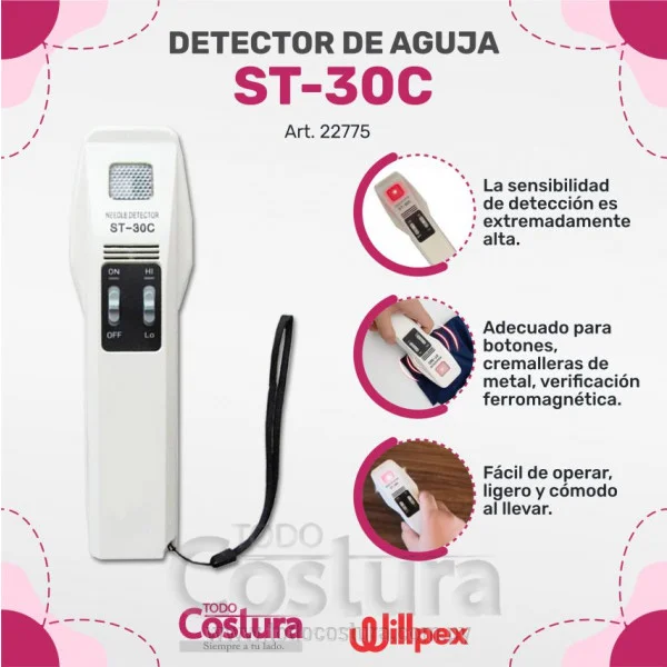 DETECTOR DE AGUJA ST-30C