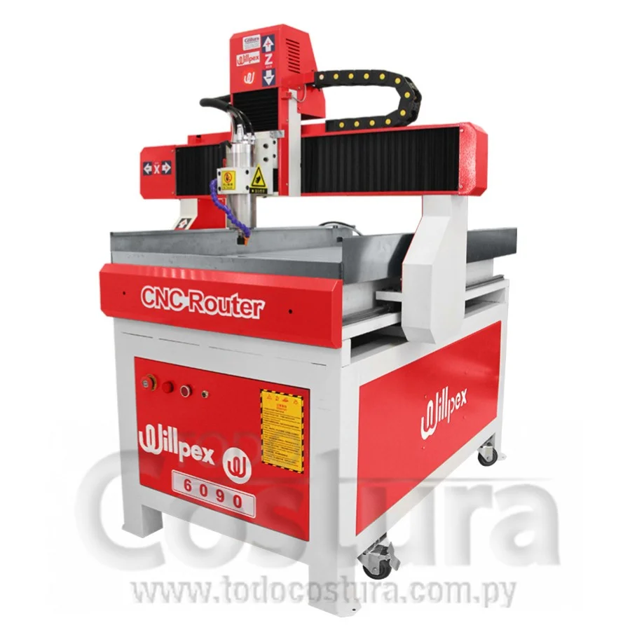 MAQUINA GRABADORA ROUTER CNC (60X90 CM) WILLPEX CNC6090 (INCLUYE PANEL DSP)