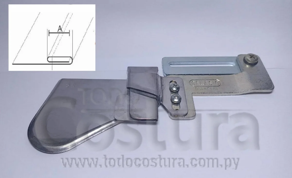 DOBLADILLADOR (2,5 CM) P/ CARTERON RECTA INDUSTRIAL