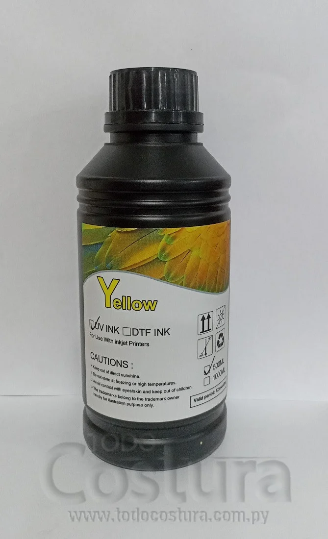 TINTA (AMARILLO - 500ML) PARA IMPRESORA UV WILLPEX 3250 UV