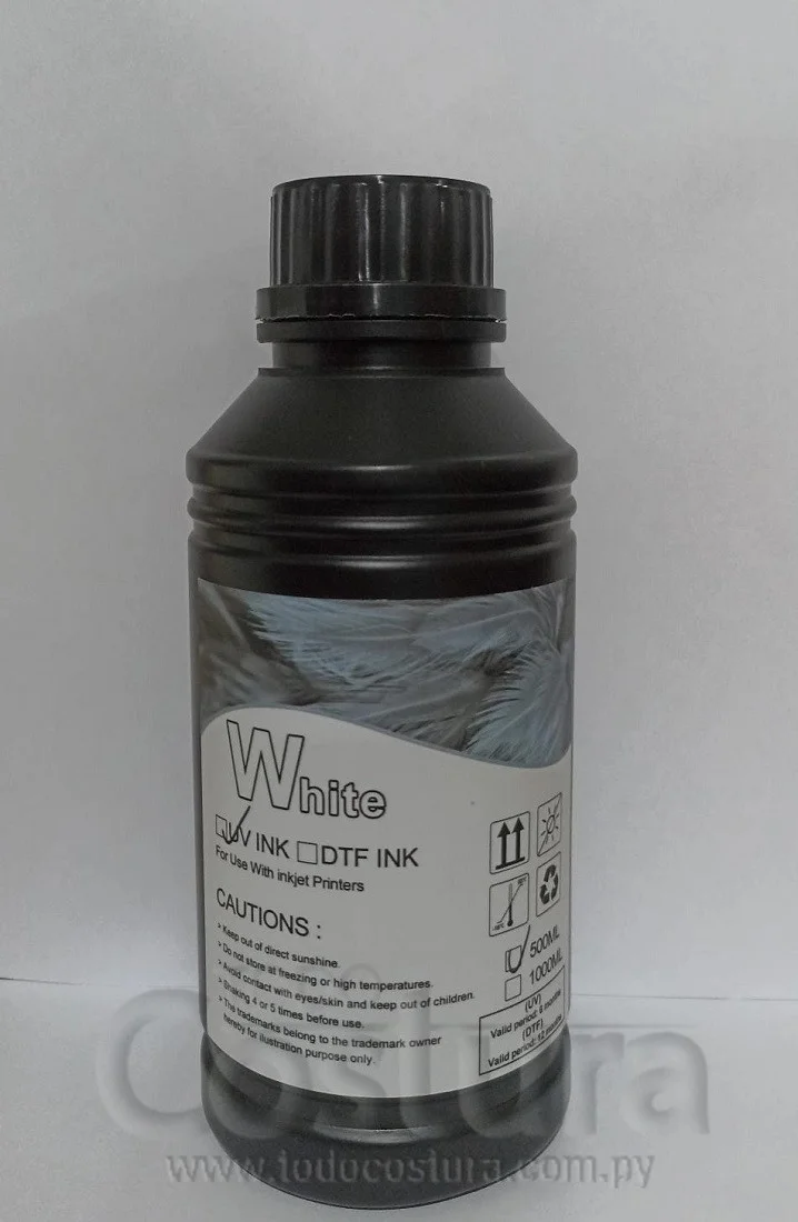 TINTA (BLANCO - 500ML) PARA IMPRESORA UV WILLPEX 3250 UV