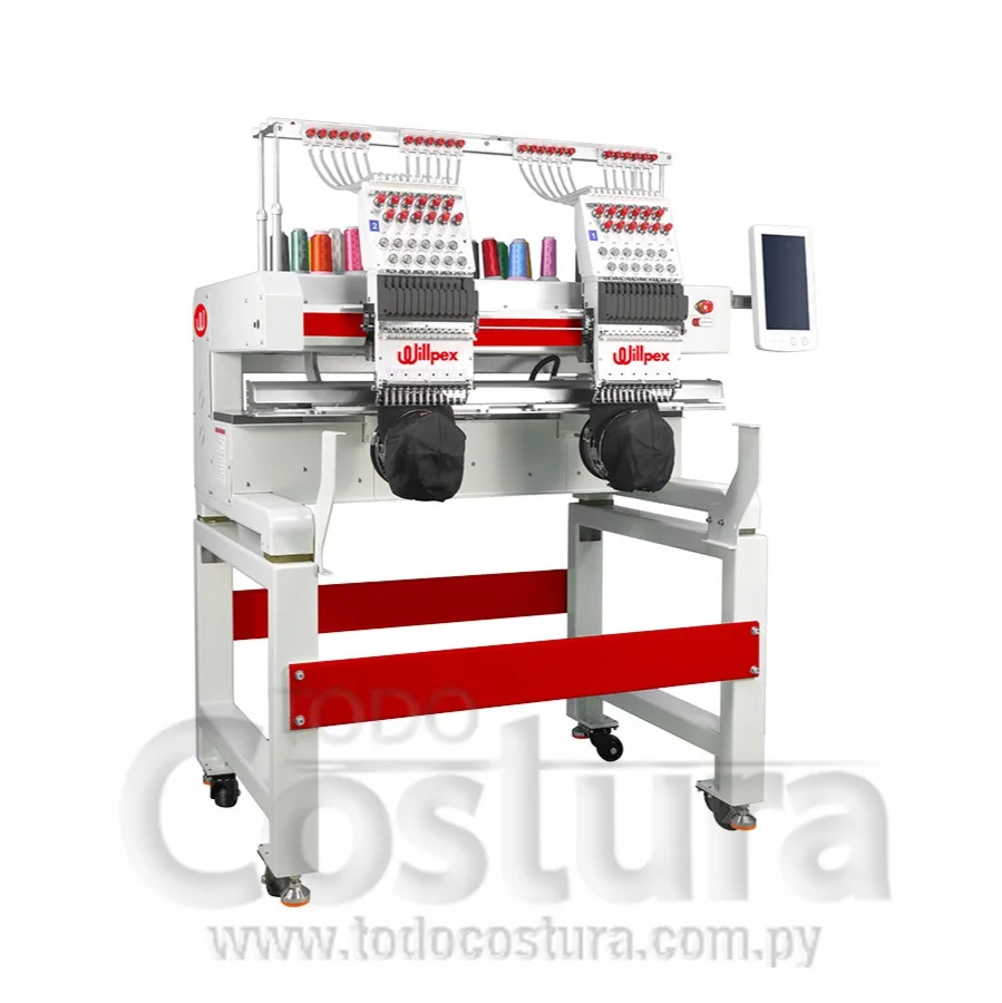 BORDADORA INDUSTRIAL (2 CABEZALES) WILLPEX WP1202