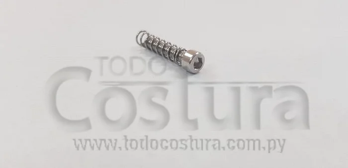TORNILLO (CHICO) CON RESORTE DEL SOPORTE DE LENTE ENFOQUE GRABADORA LASER WILLPEX 6090/3020/4040
